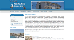 Desktop Screenshot of apartmani-tamaris.com